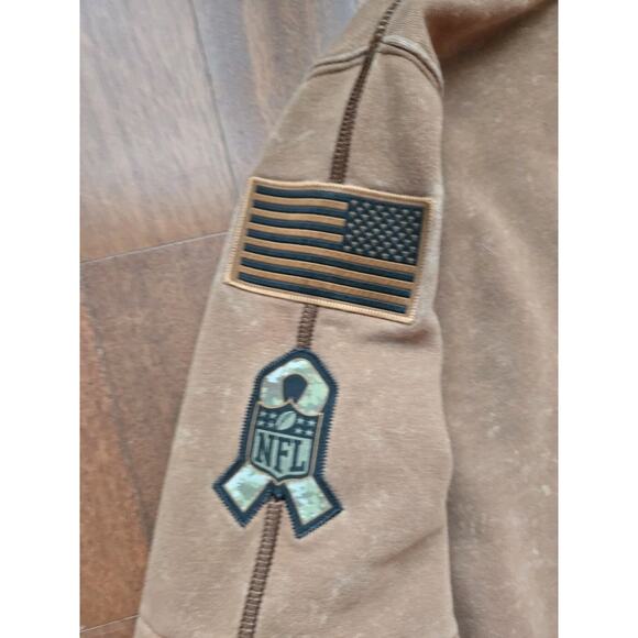 Carolina Panthers Nike Salute To Service Hoodie - Men’s Xl - Picture 4 of 7